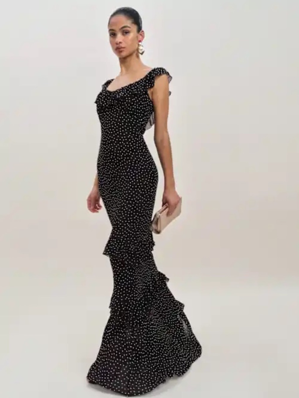 Reformation Tripoli Dress Black - Size 4